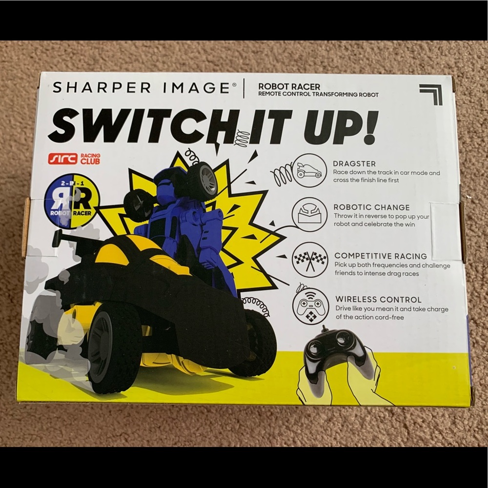 Wireless Remote Control Transforming Robot Racer - Picture 10 of 12